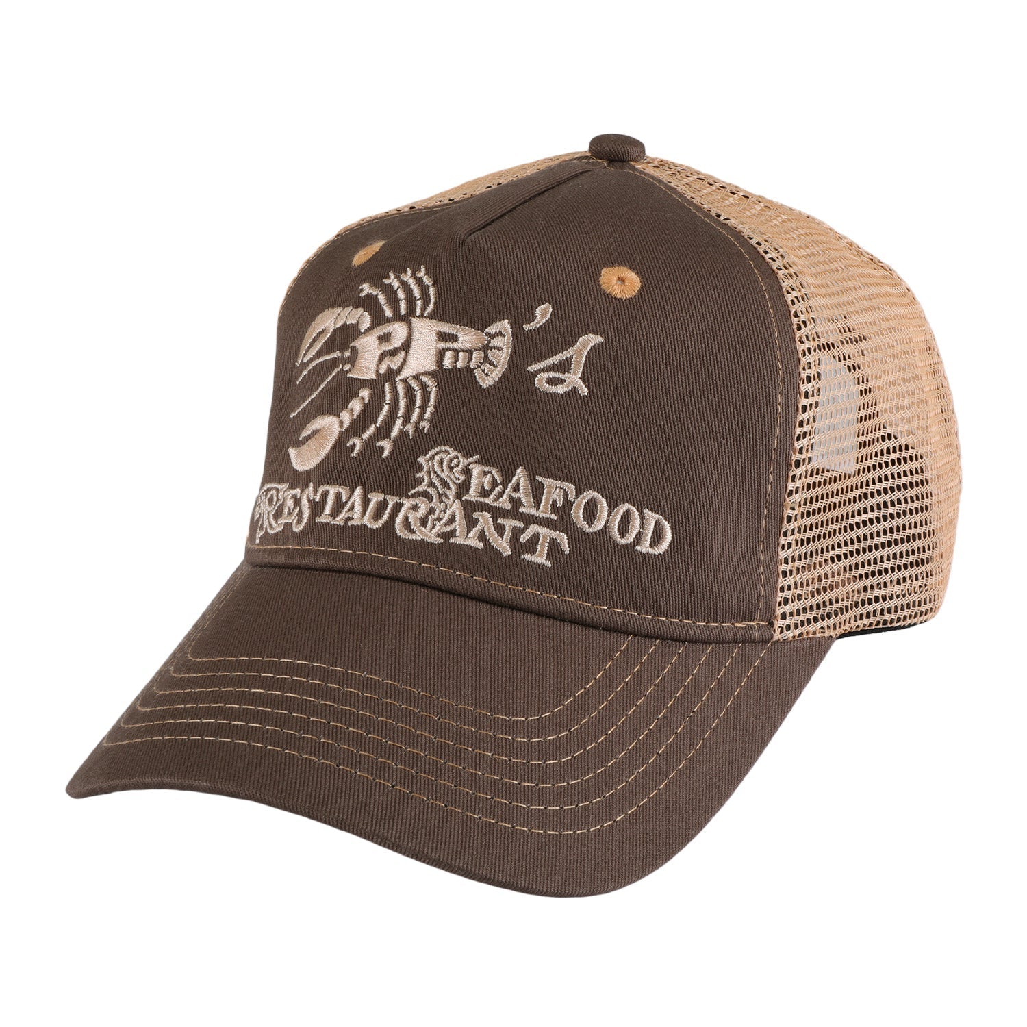 Passport Seafood Staff Packers Trucker Cap