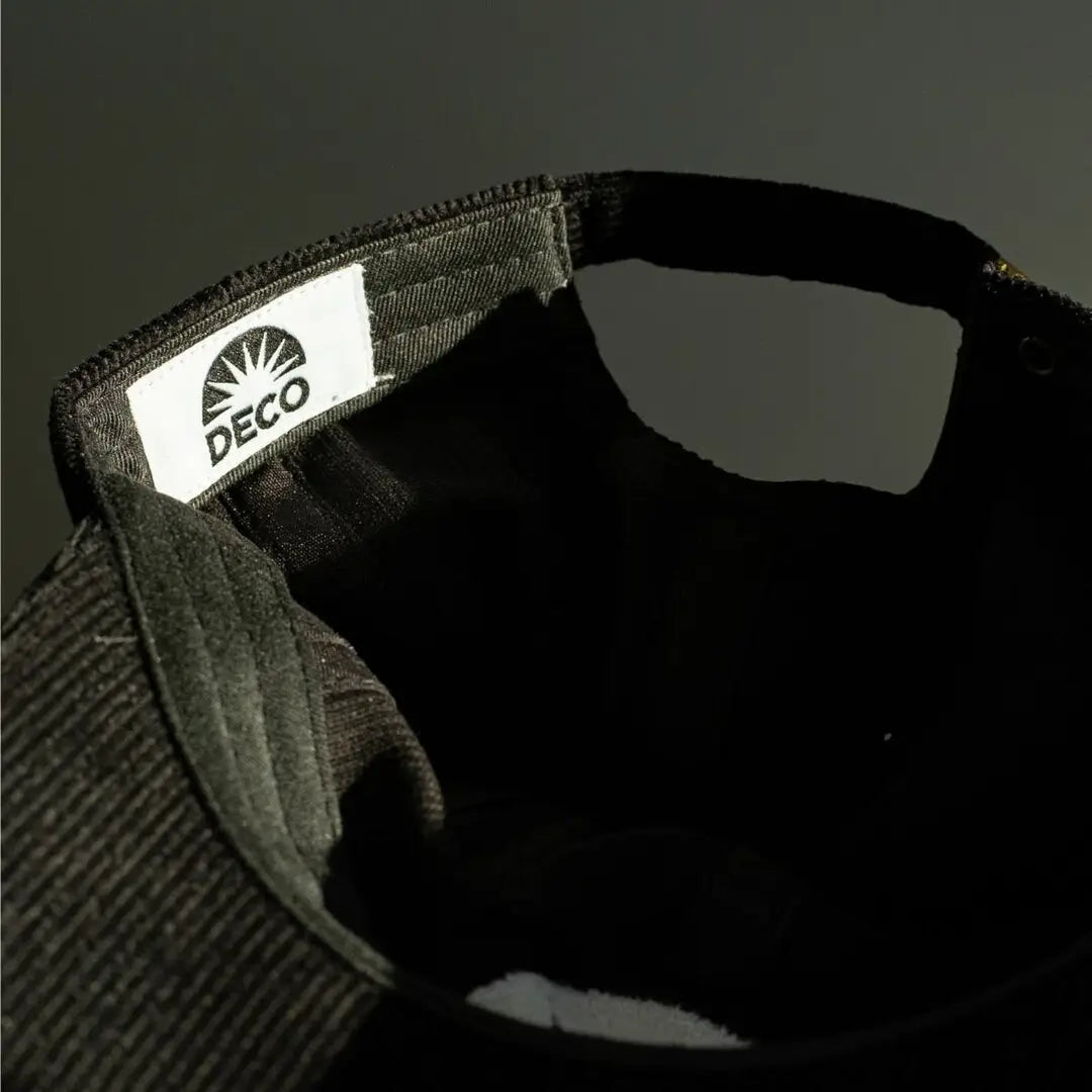 Deco Sunburst Corduroy 6 Panel Cap