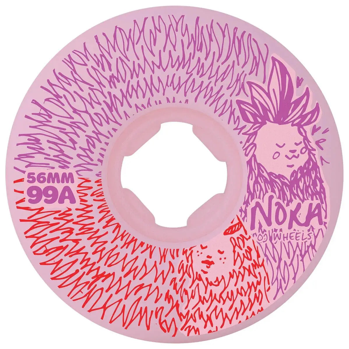 OJ Nora Vasconcellos Friends Chubbies 99a Purple Skate Wheels