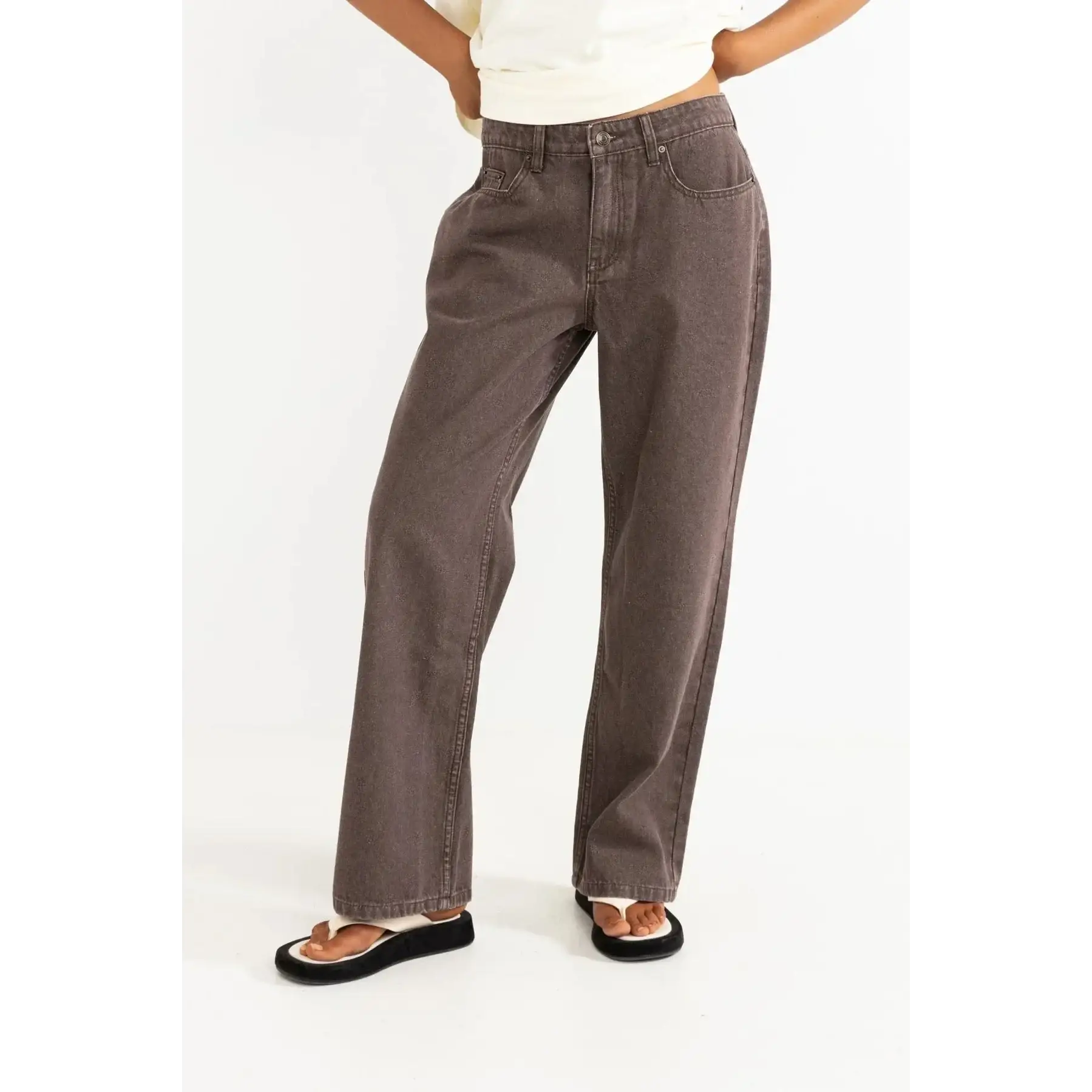 Rhythm Charlie Low Rise Denim Jeans