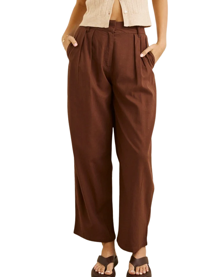 Rhythm Venice Tailored Linen Pants