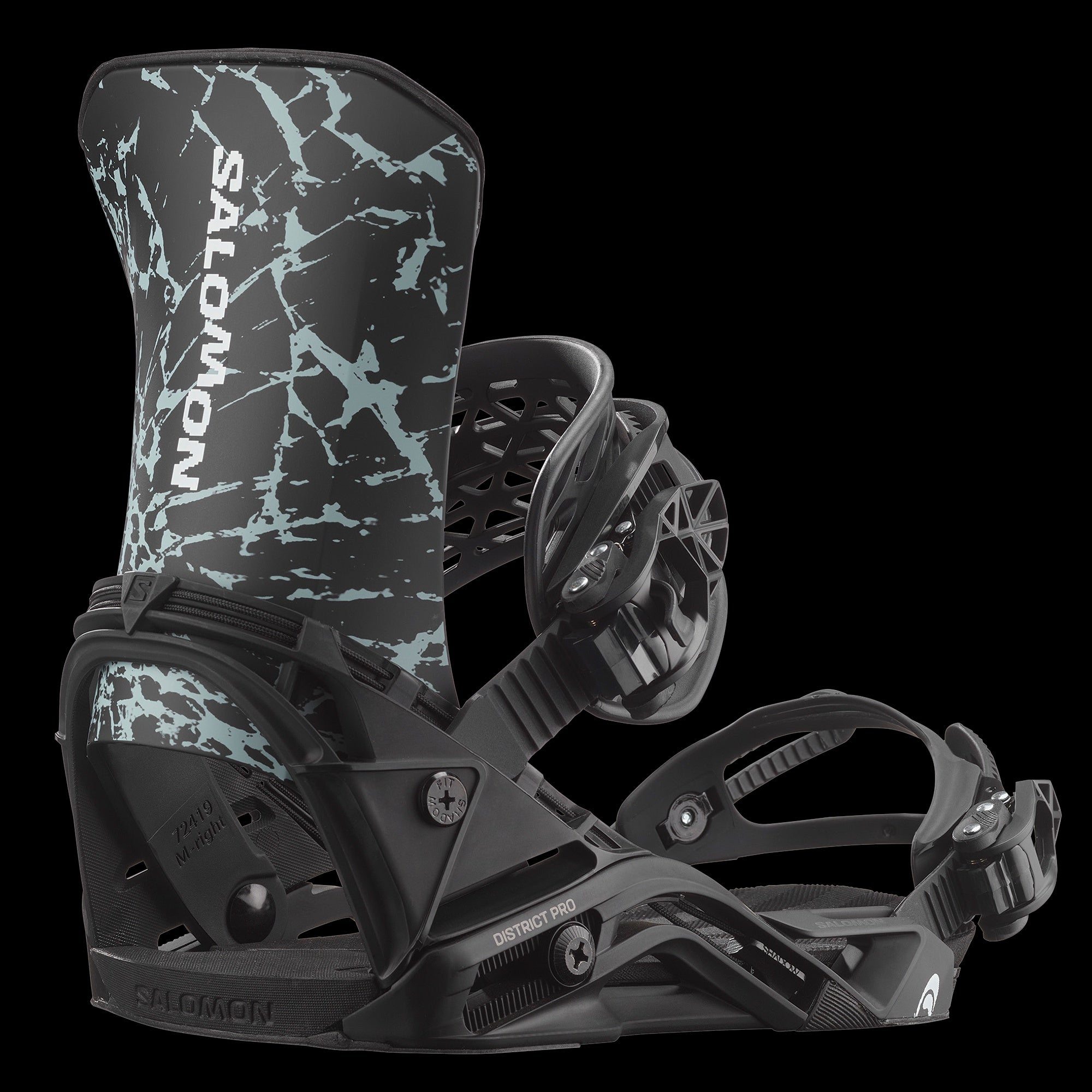 Salomon District Pro Snowboard Bindings 2026