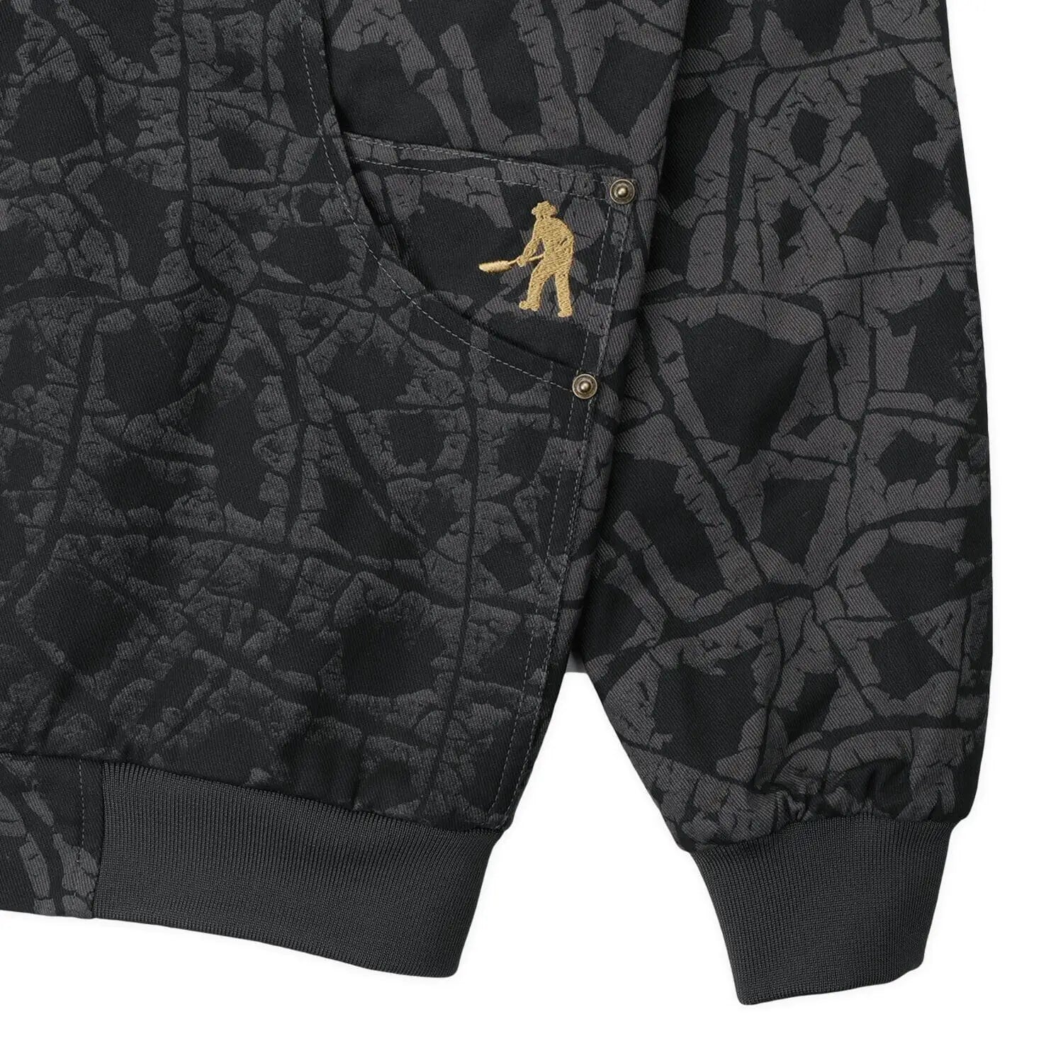 Passport Weathered Diggers Club Zip Hood