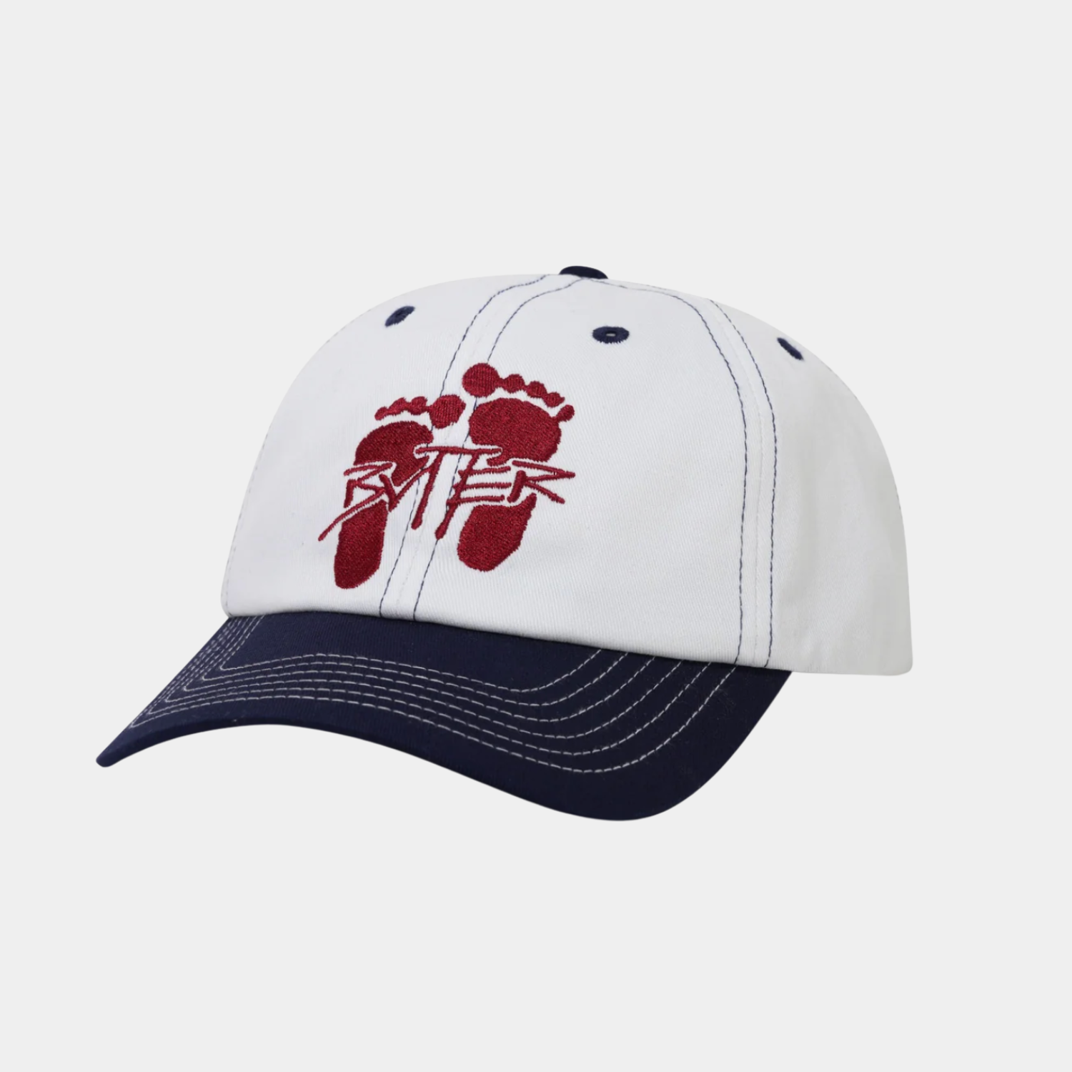 Butter Goods Footprints 6 Panel Cap
