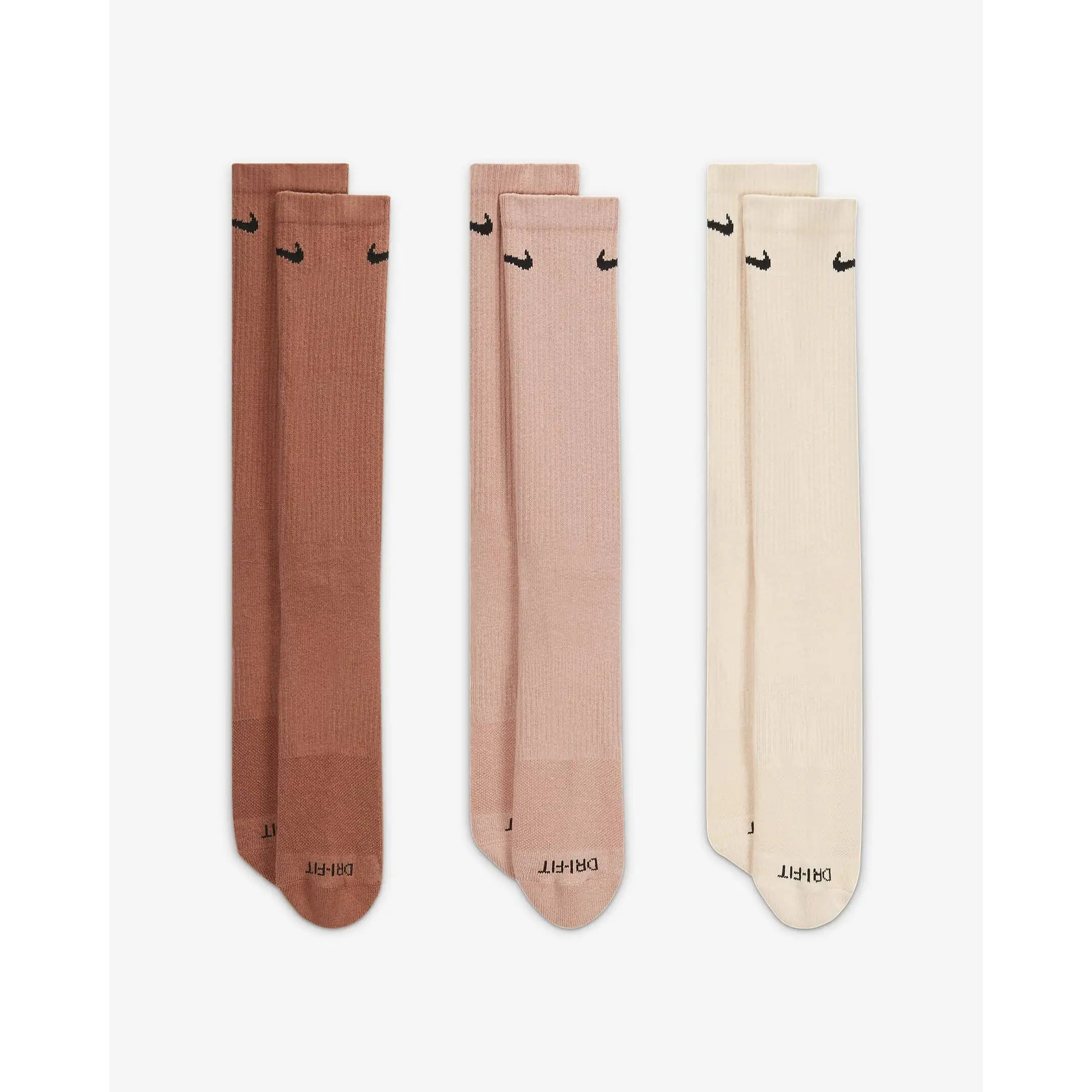 Nike Everyday Plus Cushioned 3 Pack Socks - Multi Colour