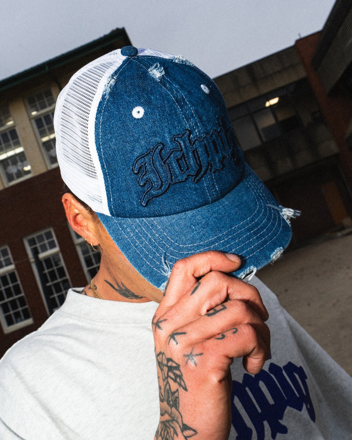 ICHPIG Legions Trucker Hat - Indigo