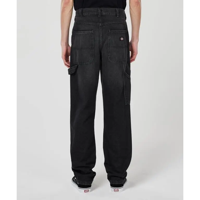 Dickies Garyville Jeans - Black Wash Faded