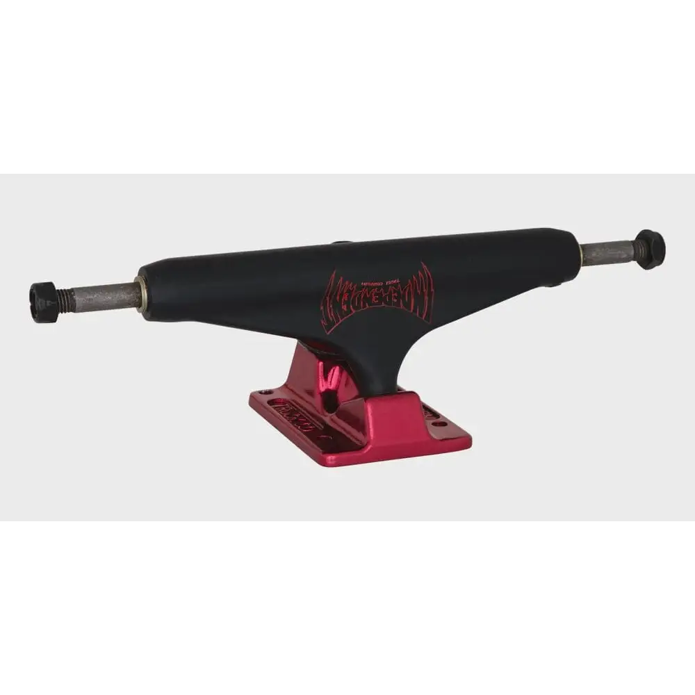 Independent Stage 11 Voltage Span Black / Ano Red Forged Hollow Skateboard Truck