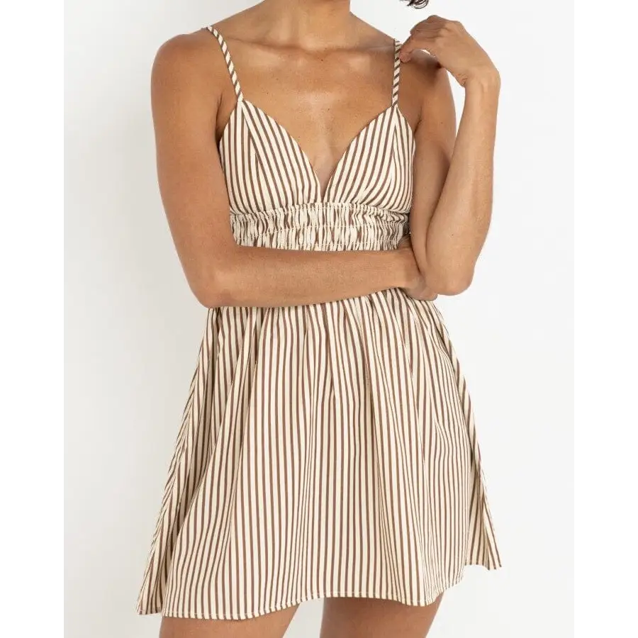Rhythm Cove Stripe Mini Dress