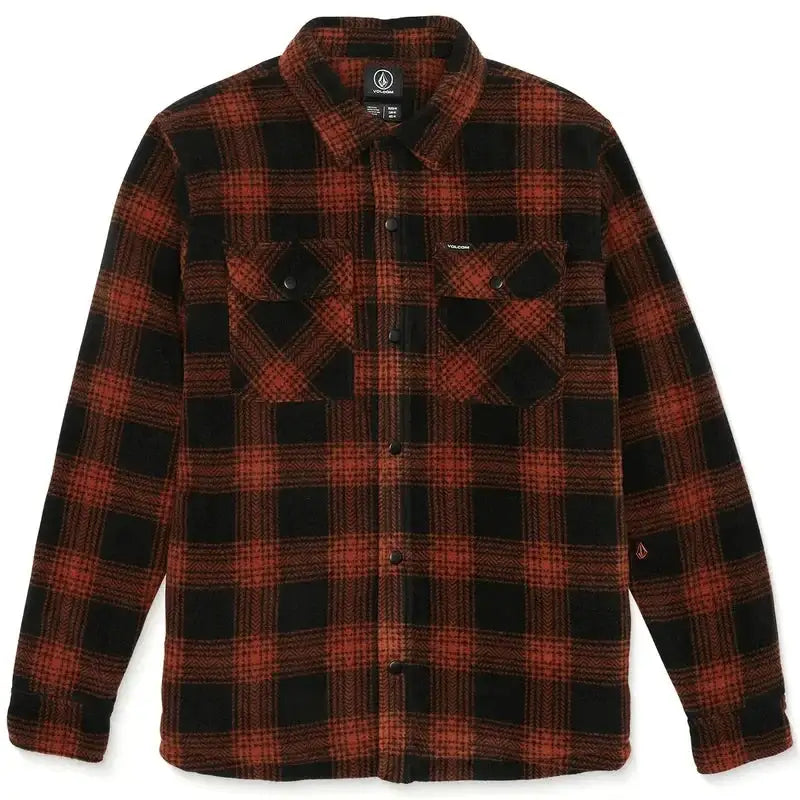 Volcom Bowered Fleece Long Sleeve Jacket