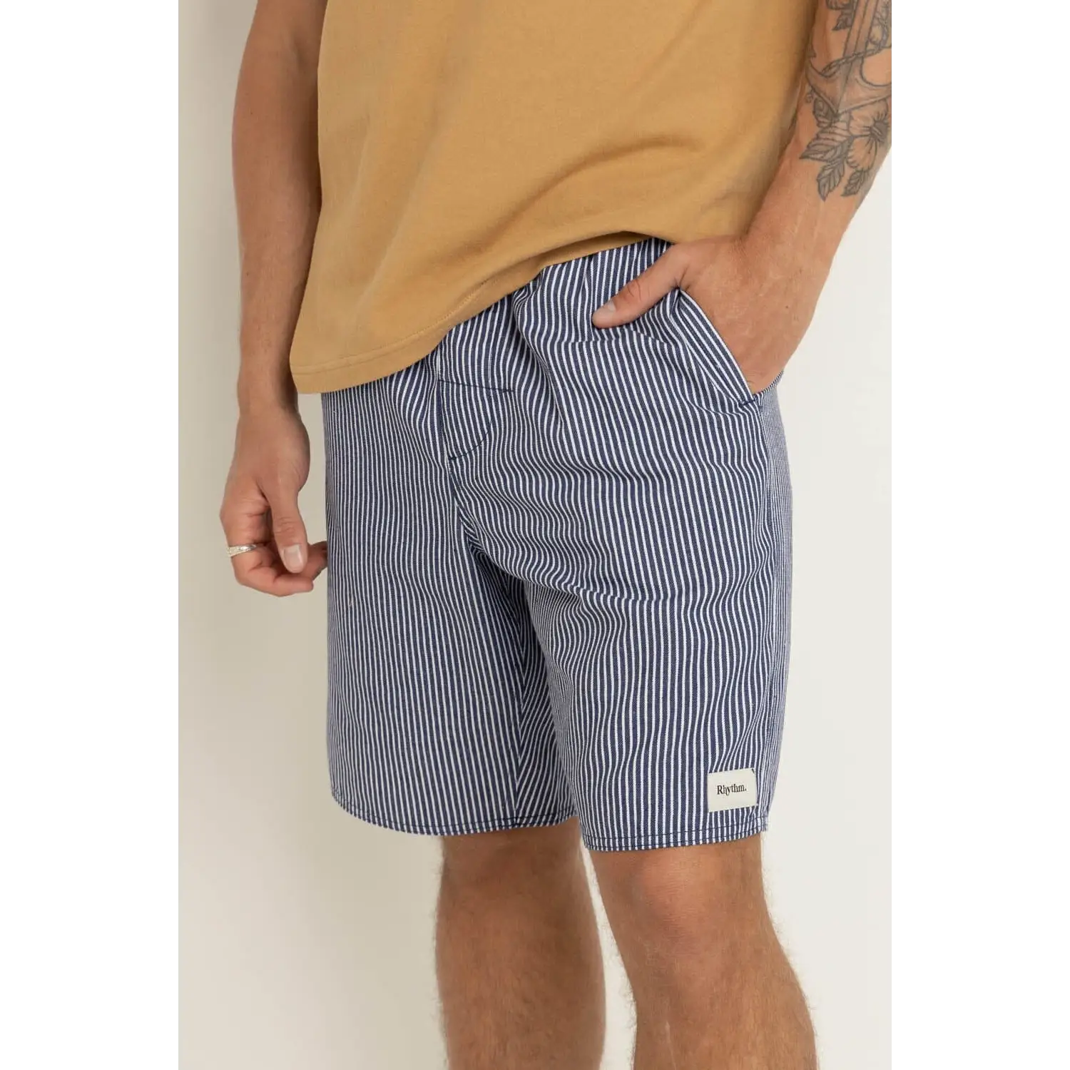 Rhythm Stripe Box Jam Shorts