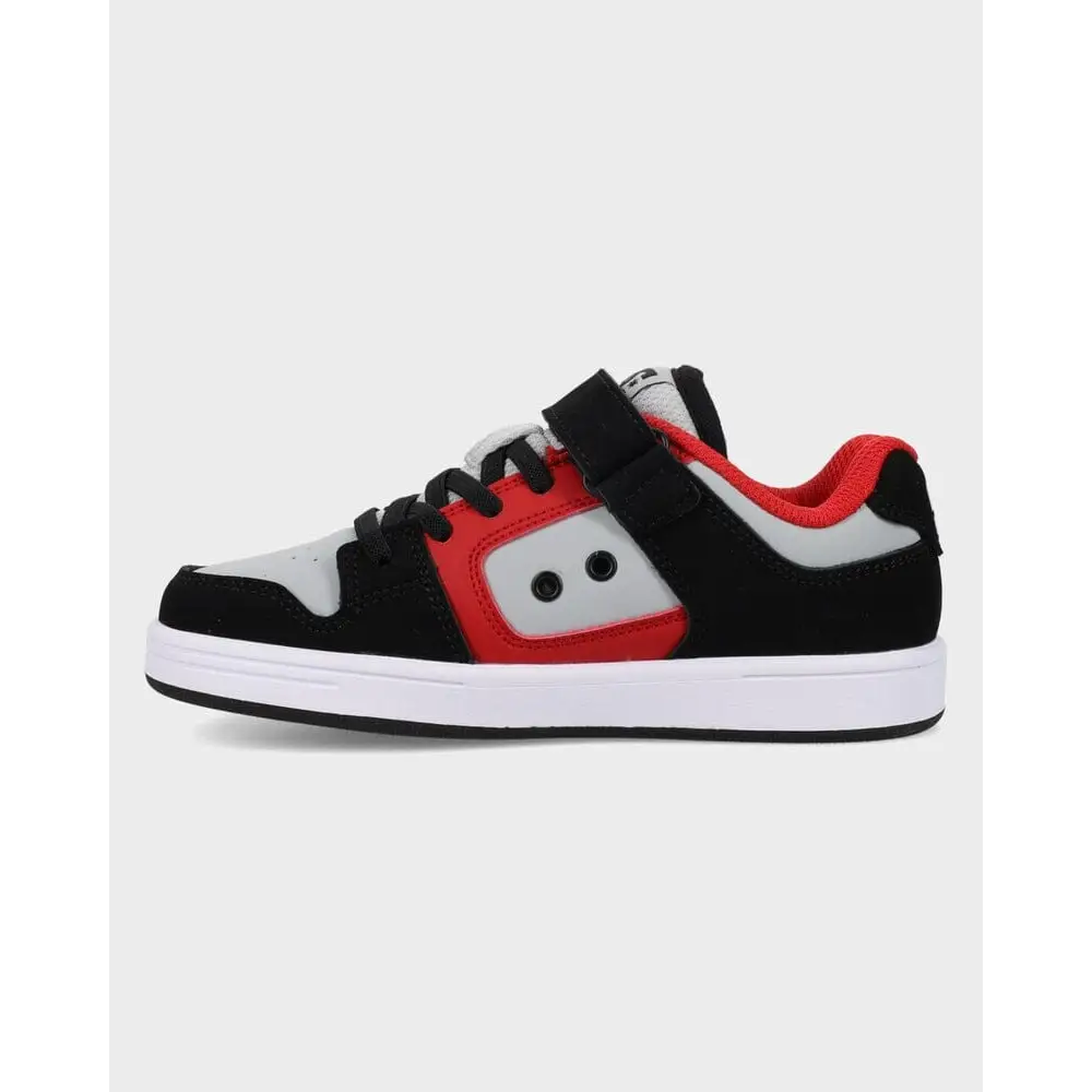 DC Manteca 4 V Skate Shoes - Black / Grey / Red