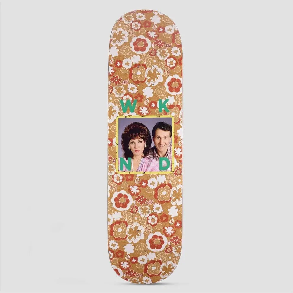 WKND 'Al + Peggy' Date Series Skateboard Deck