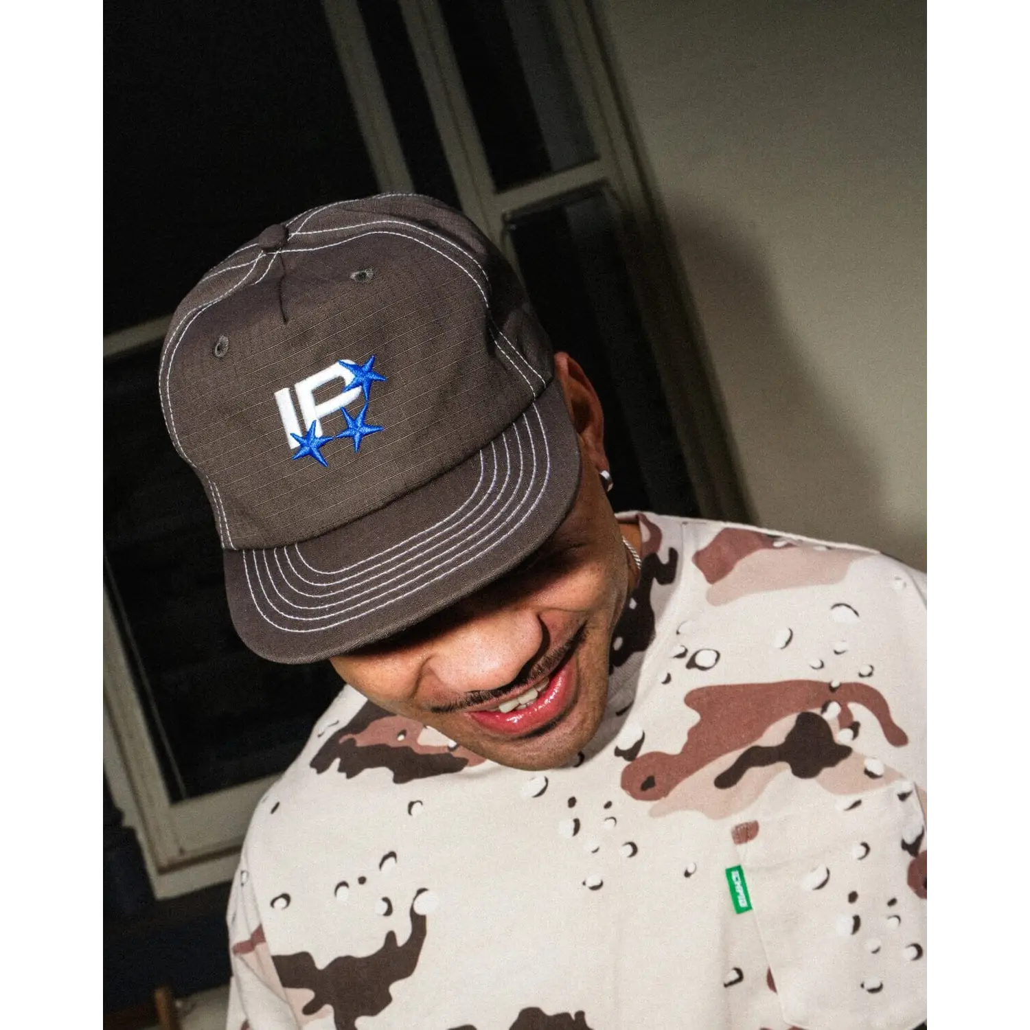 ICHPIG Capital Snapback Hat - Dark Brown