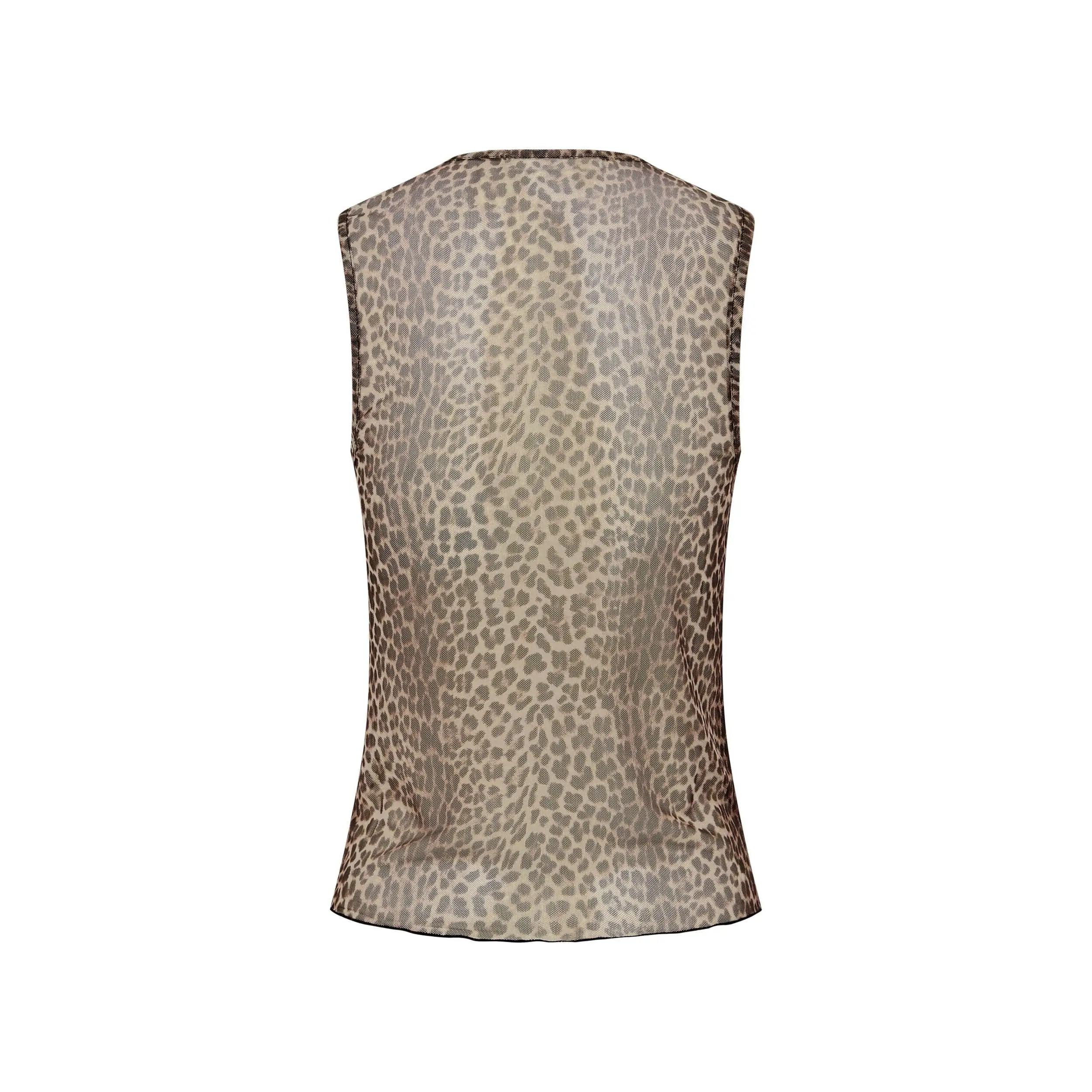 It's Now Cool The Mesh Tank Top - Wildcat