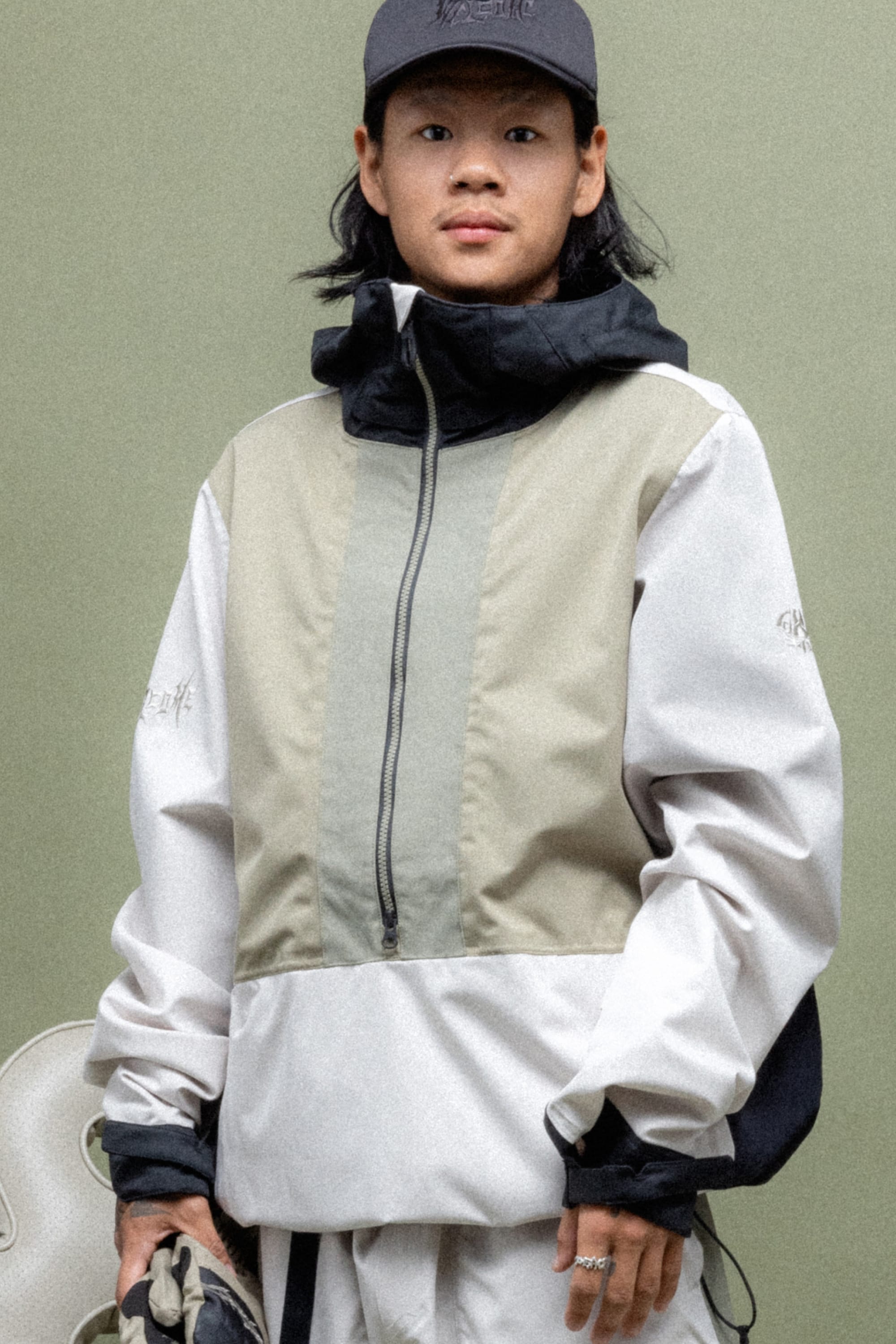 686 Ghost 2.5L Anorak Welcome Limestone XS