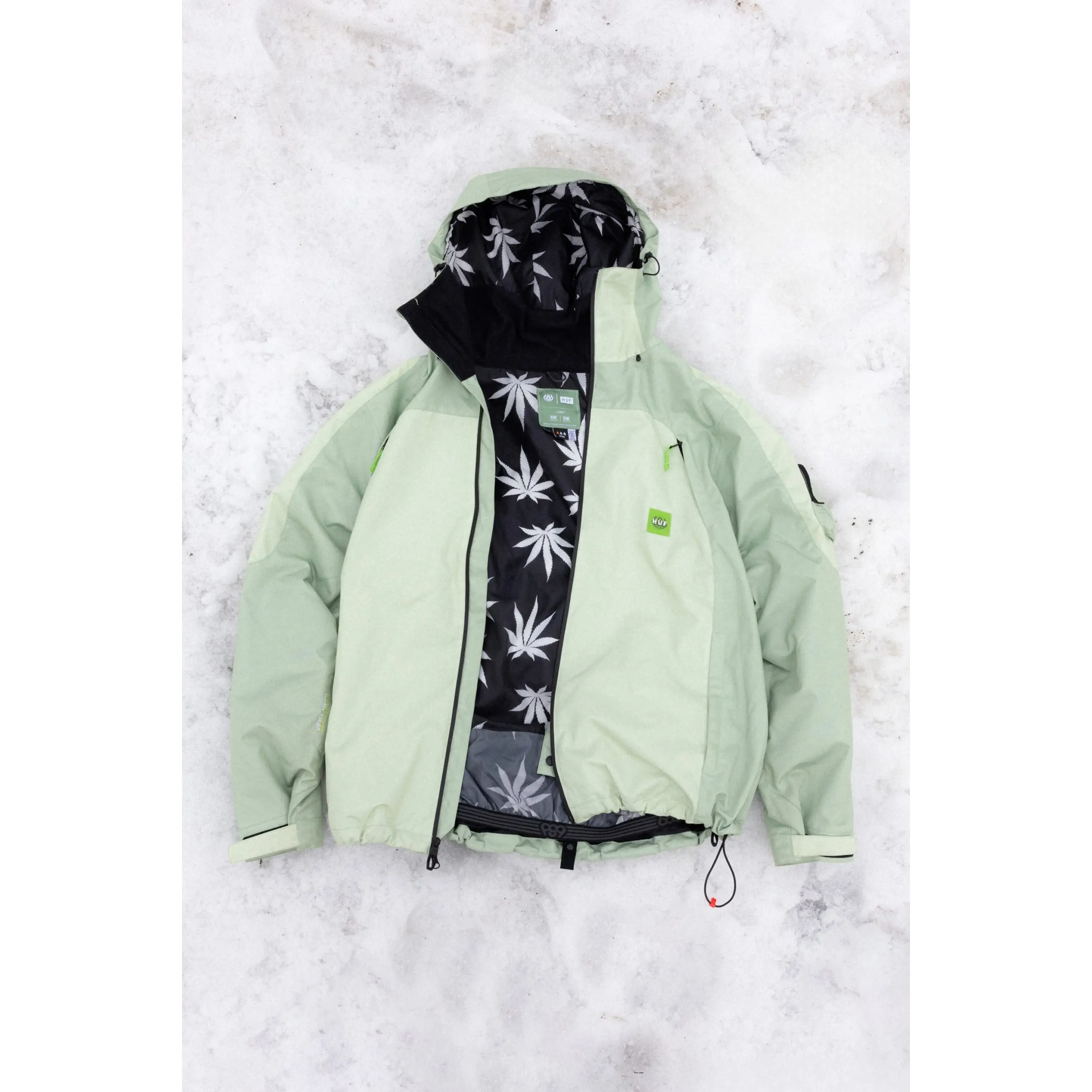 686 Huf Double H Shell Jacket