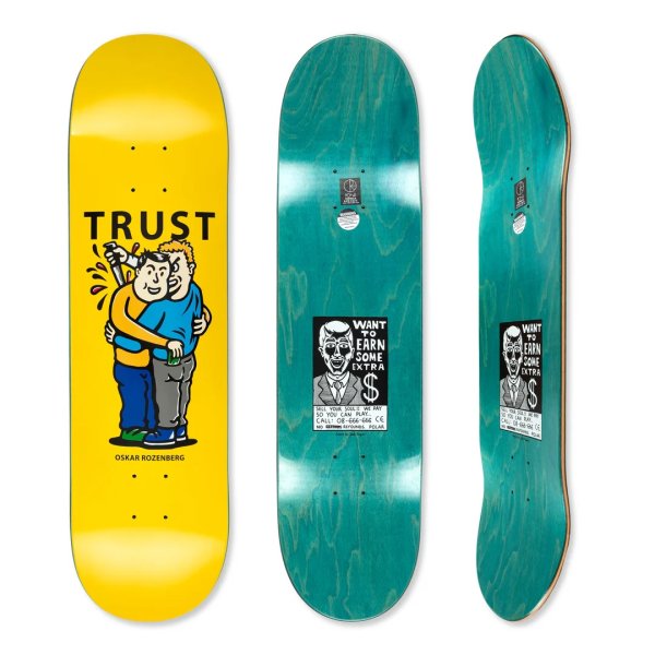 Polar Skate Co. Oski Trust Veneer Skate Deck