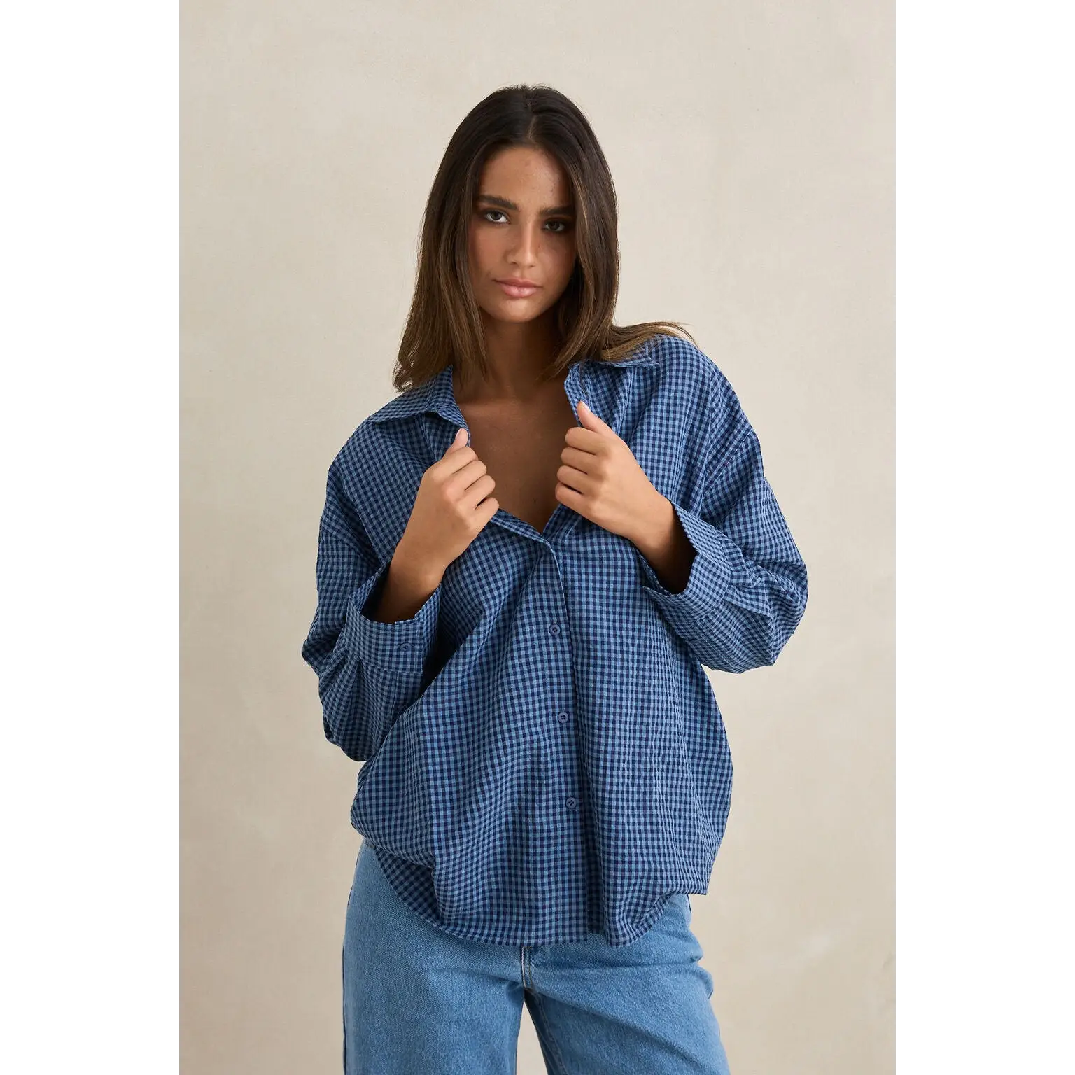 Rhythm Serene Oversized Long Sleeve Shirt
