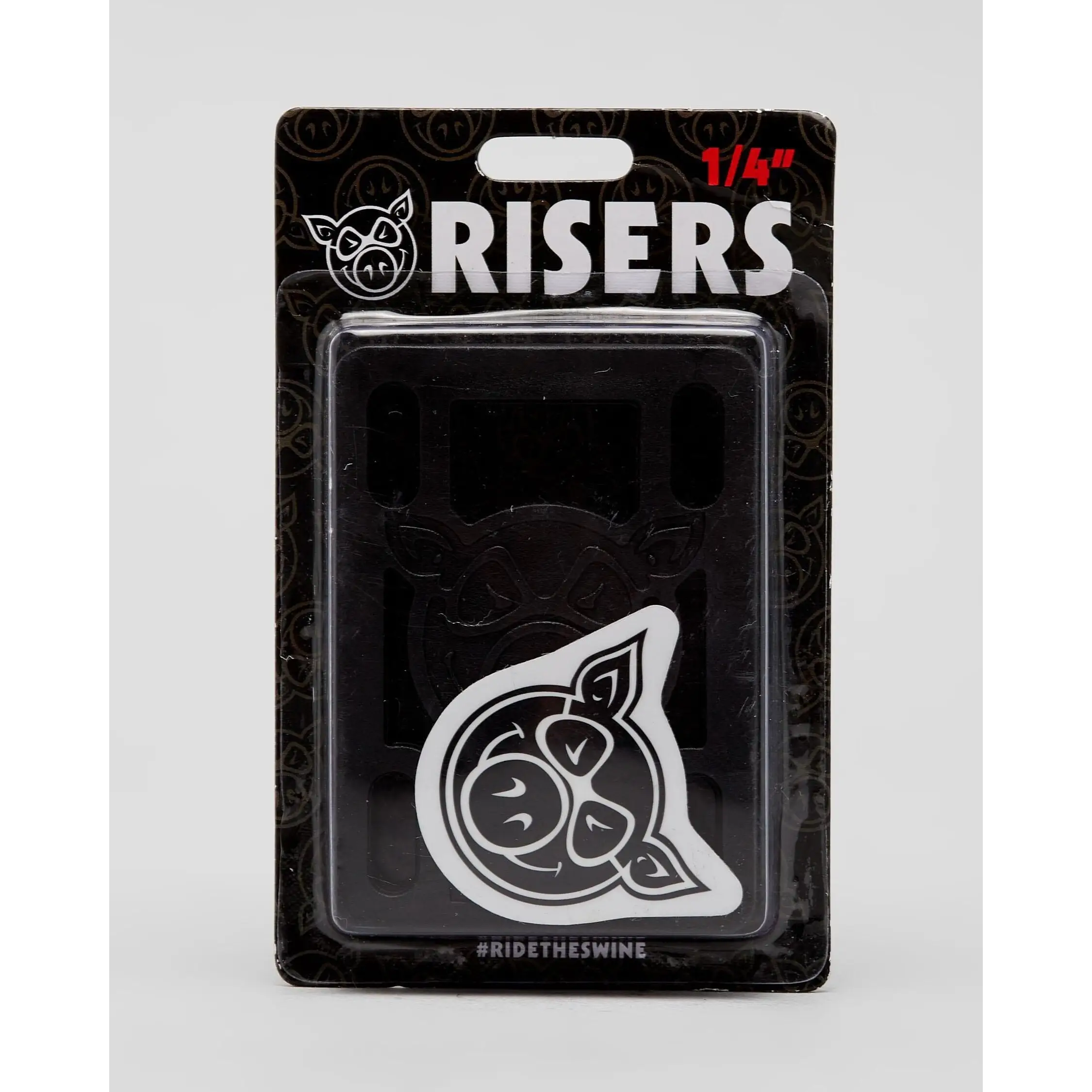 Pig Risers 1 / 4 Hard Black