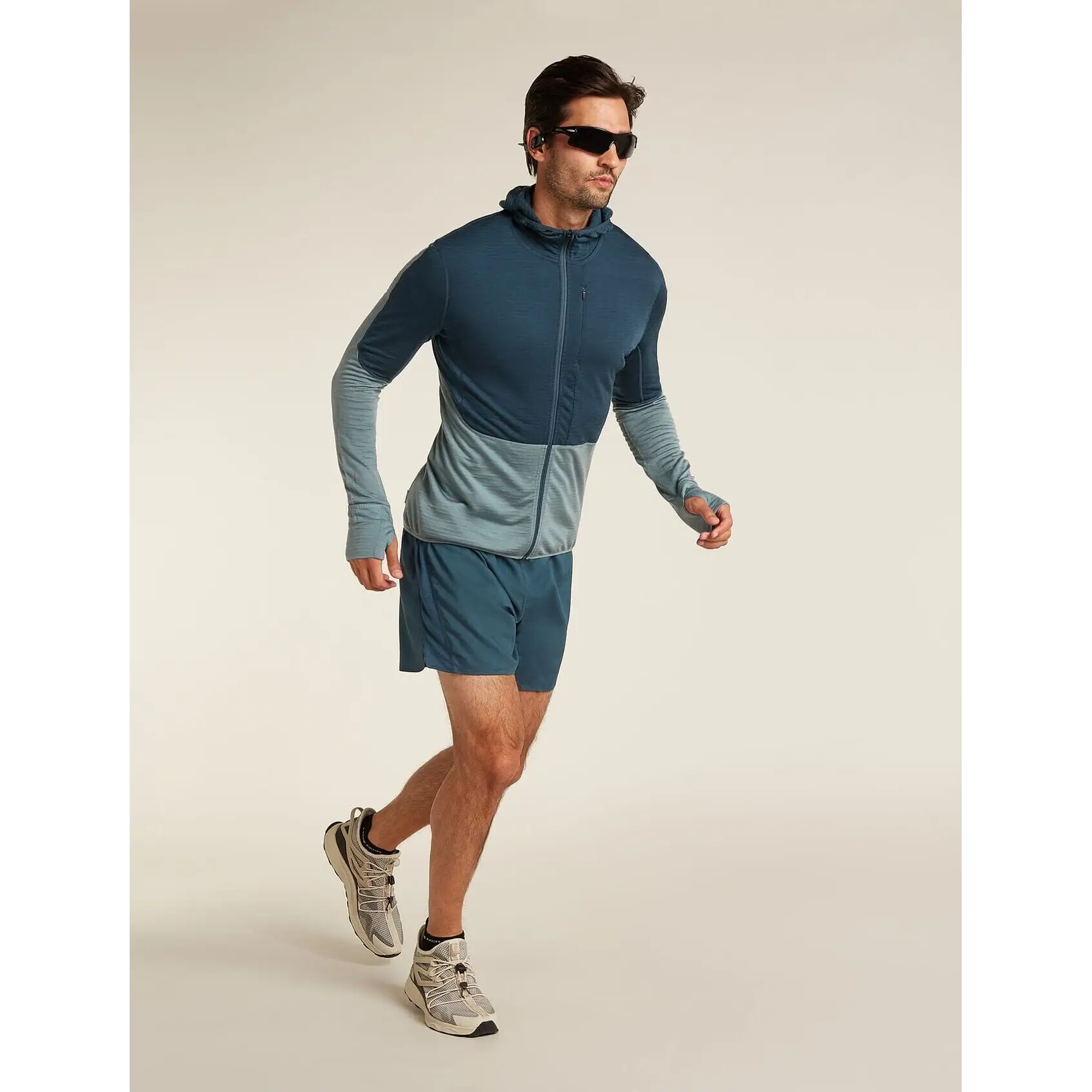 Icebreaker Merino Blend 200 Realfleece Descender Long Sleeve Zip Hoodie 2025