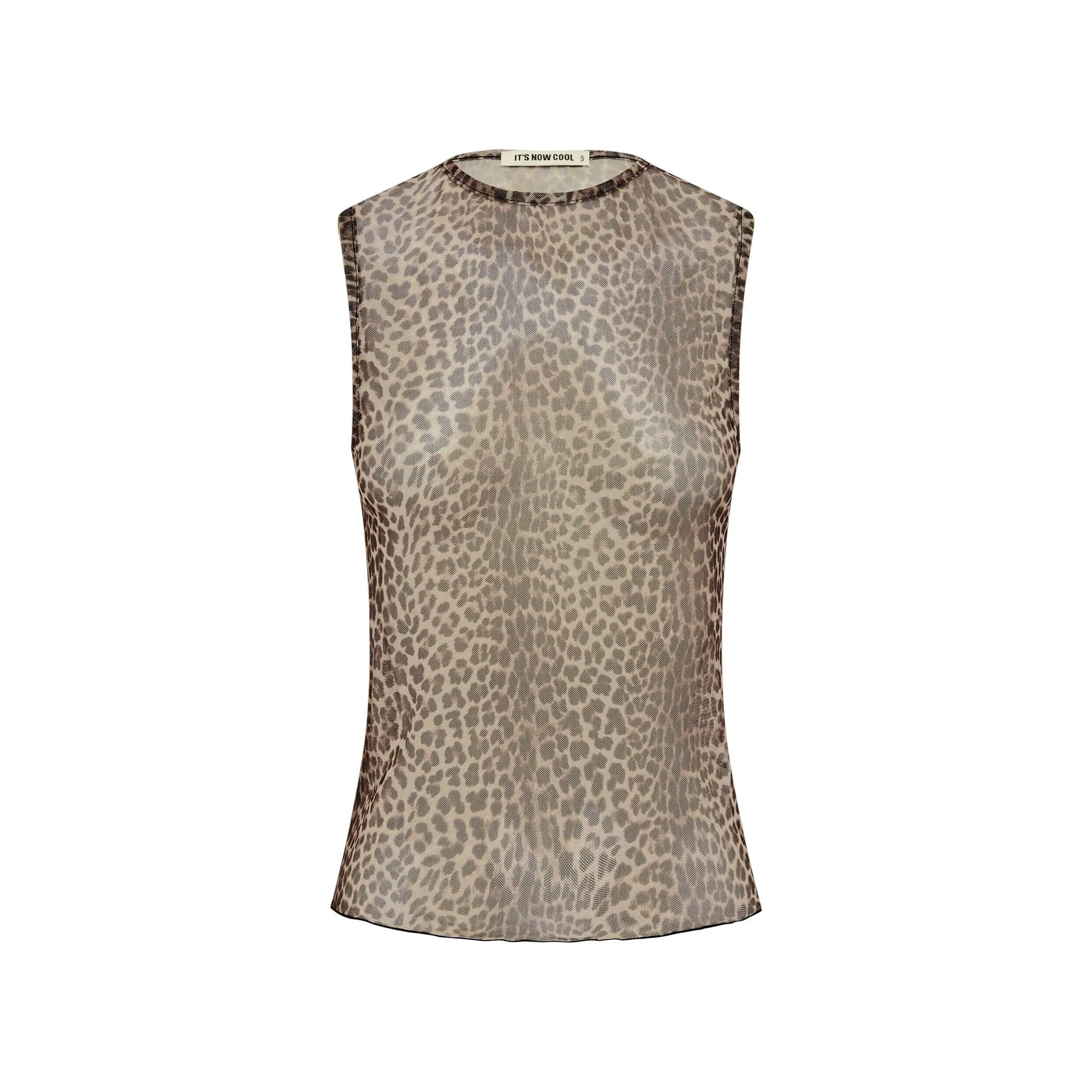 It's Now Cool The Mesh Tank Top - Wildcat