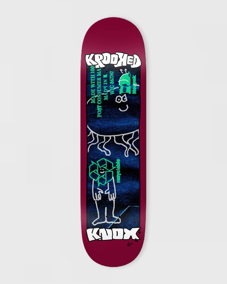 Krooked Tom Knox Recycled Skate Deck