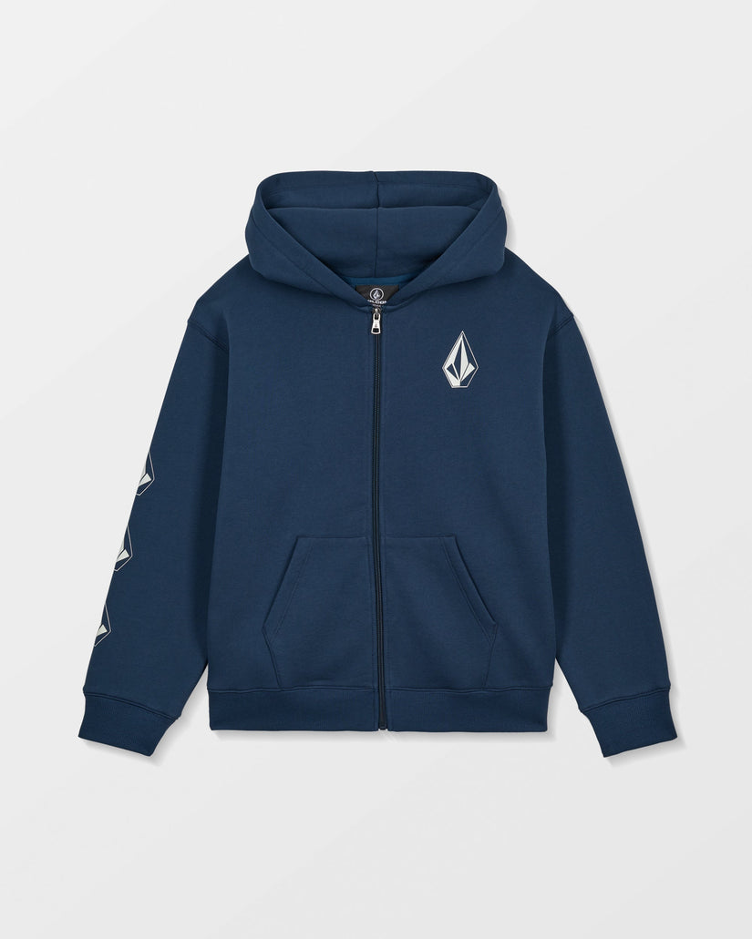 Volcom Youth Iconic Stone Gid Zip Hoodie