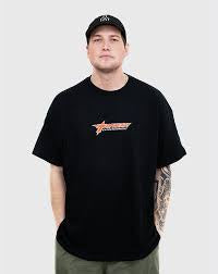 Caution Bolt Outline Heavy T-Shirt