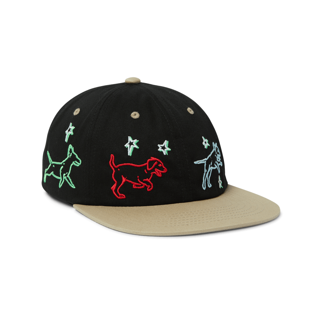 HUF Fetch 6 Panel Snapback Hat