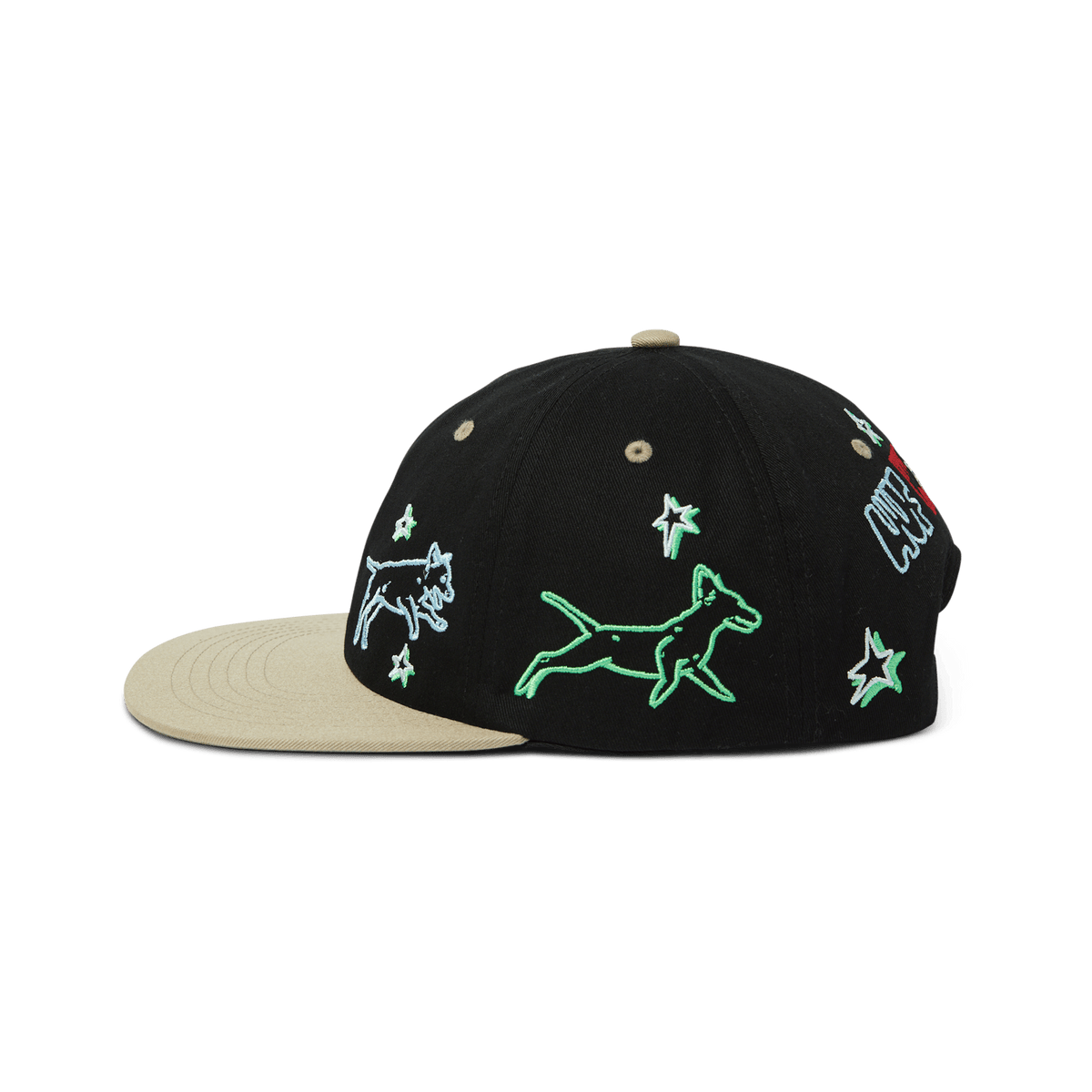 HUF Fetch 6 Panel Snapback Hat