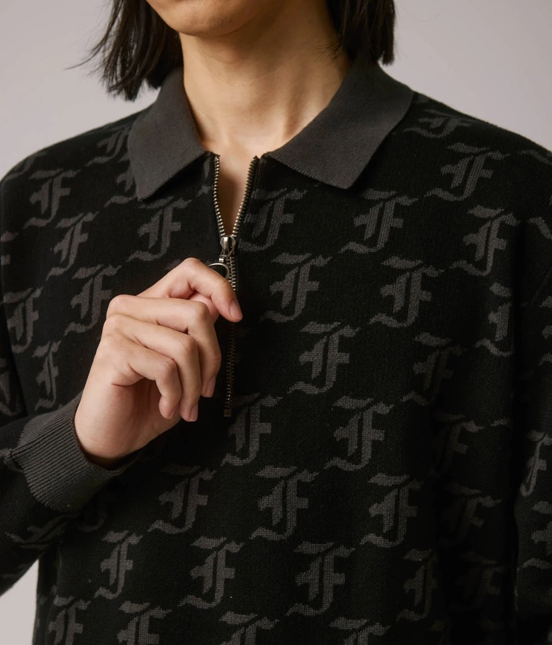 Former Distort Knit Polo