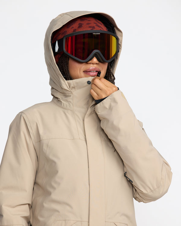 Volcom Womens Shelter 20K 3D Stretch Jacket