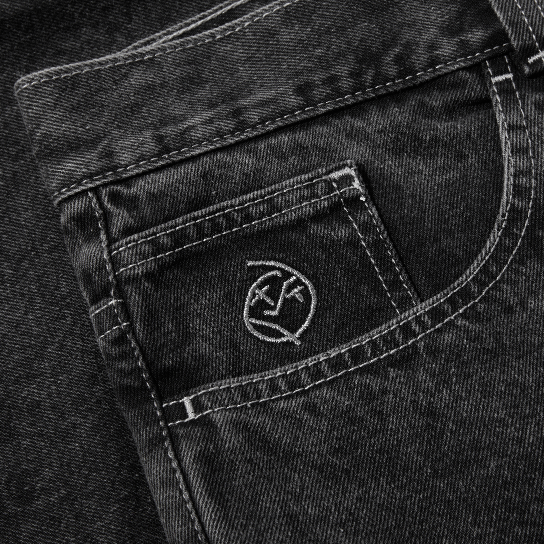 Polar Big Boy Pants - Silver Black