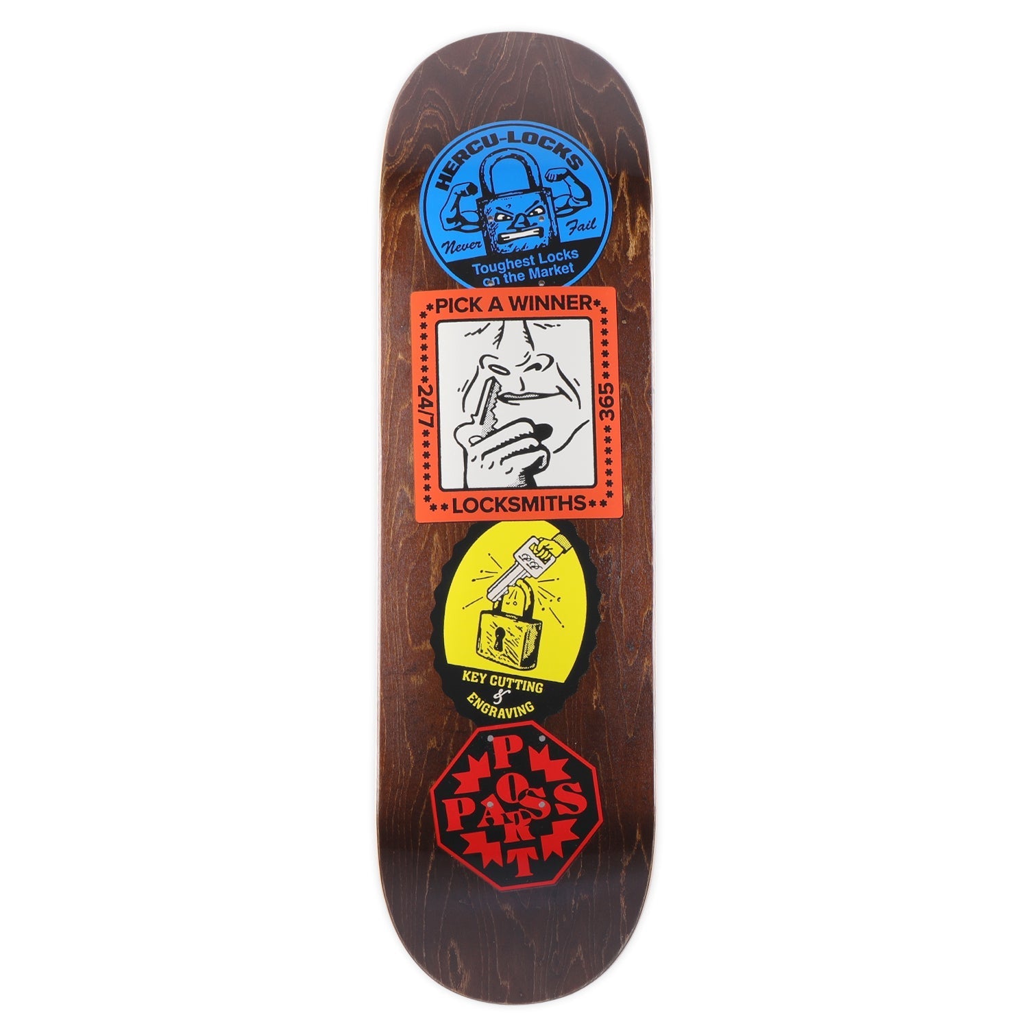 Passport Coaster Series Locksmith Skate Deck