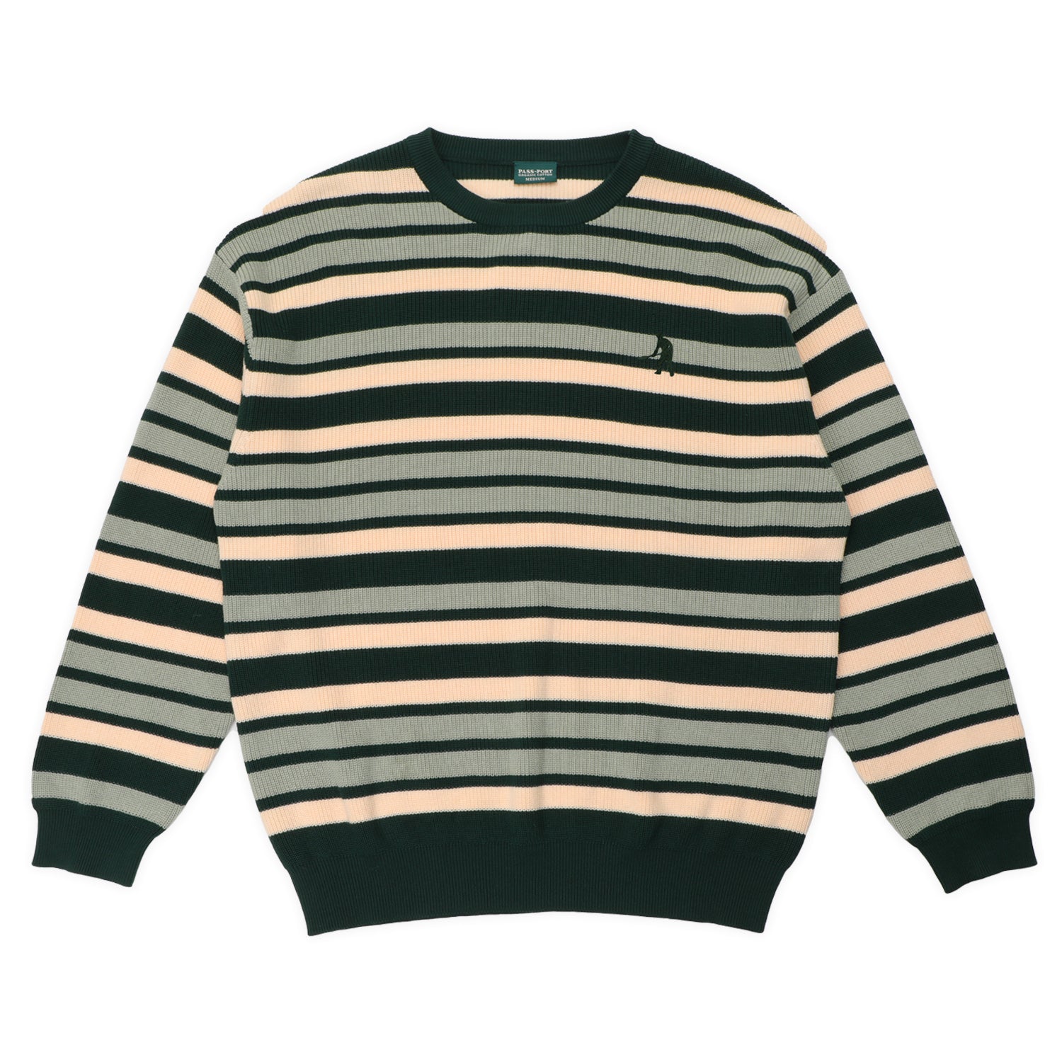 Passport Striped Organic Knit Sweater