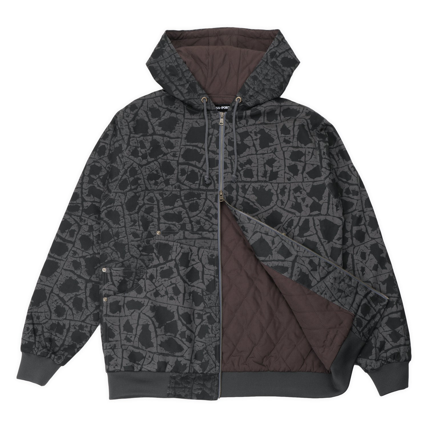 Passport Weathered Diggers Club Zip Hood