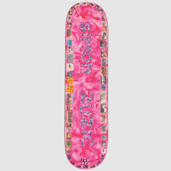 Hoddle Simon Zuzic Scrap Book Skate Deck