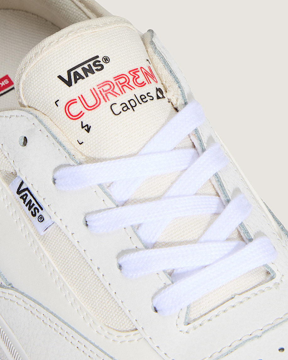Vans Skate Curren Caples Shoes - Blanc de Blanc