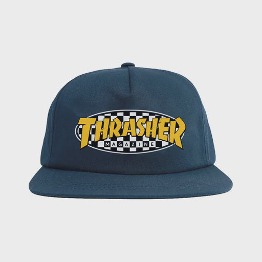 Thrasher Checkered Oval Snapback