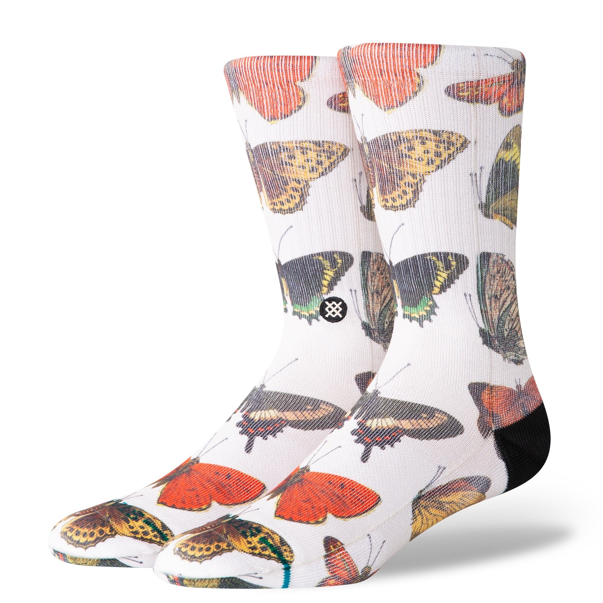 Stance Poly Blend Crew Socks - Flutterby