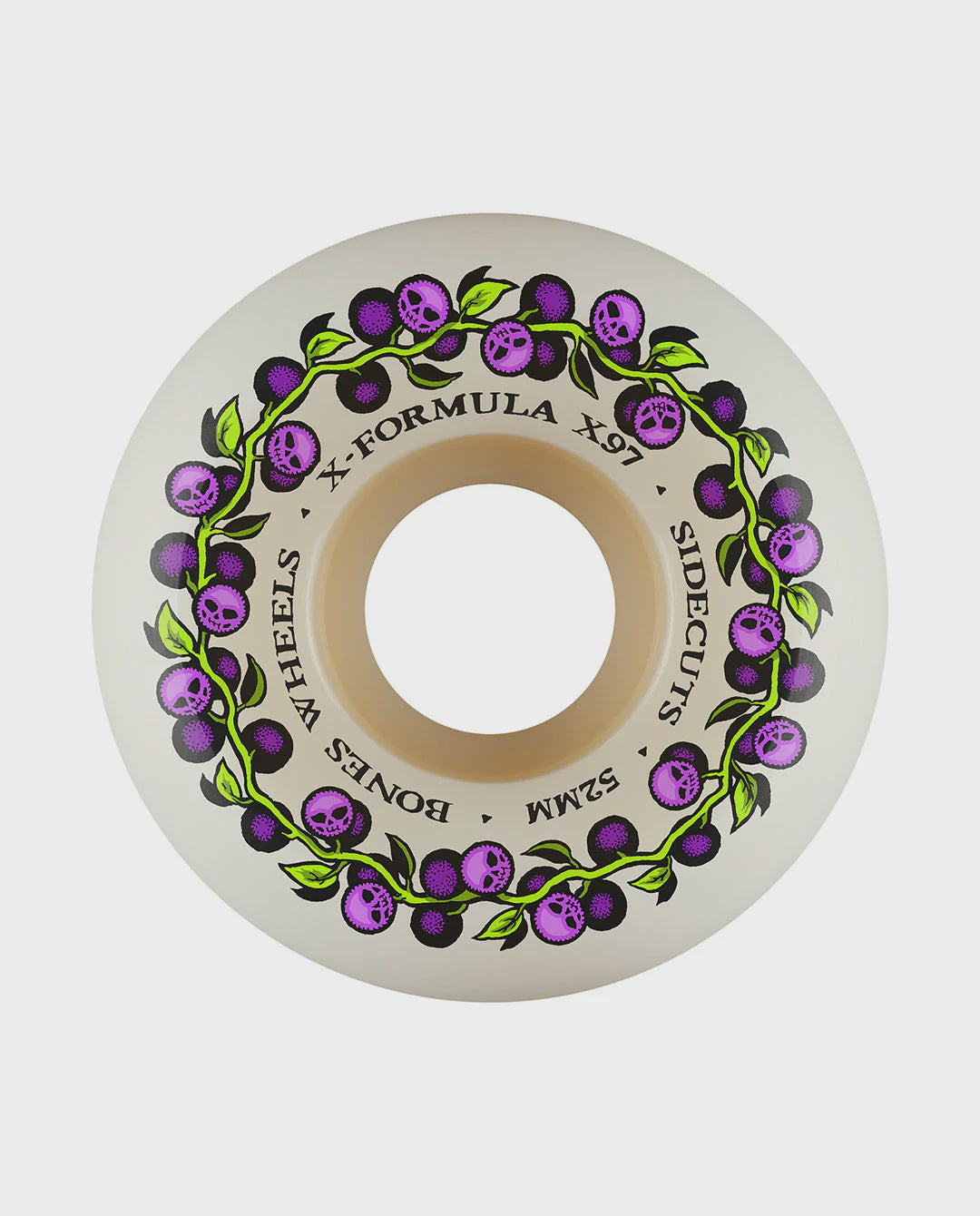 Bones X-Formula Skull Berries V5 Sidecut 97A Skate Wheels