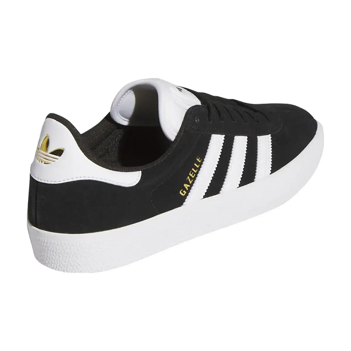 Adidas Gazelle Adv Shoes - Core Black / White / Gold Metallic