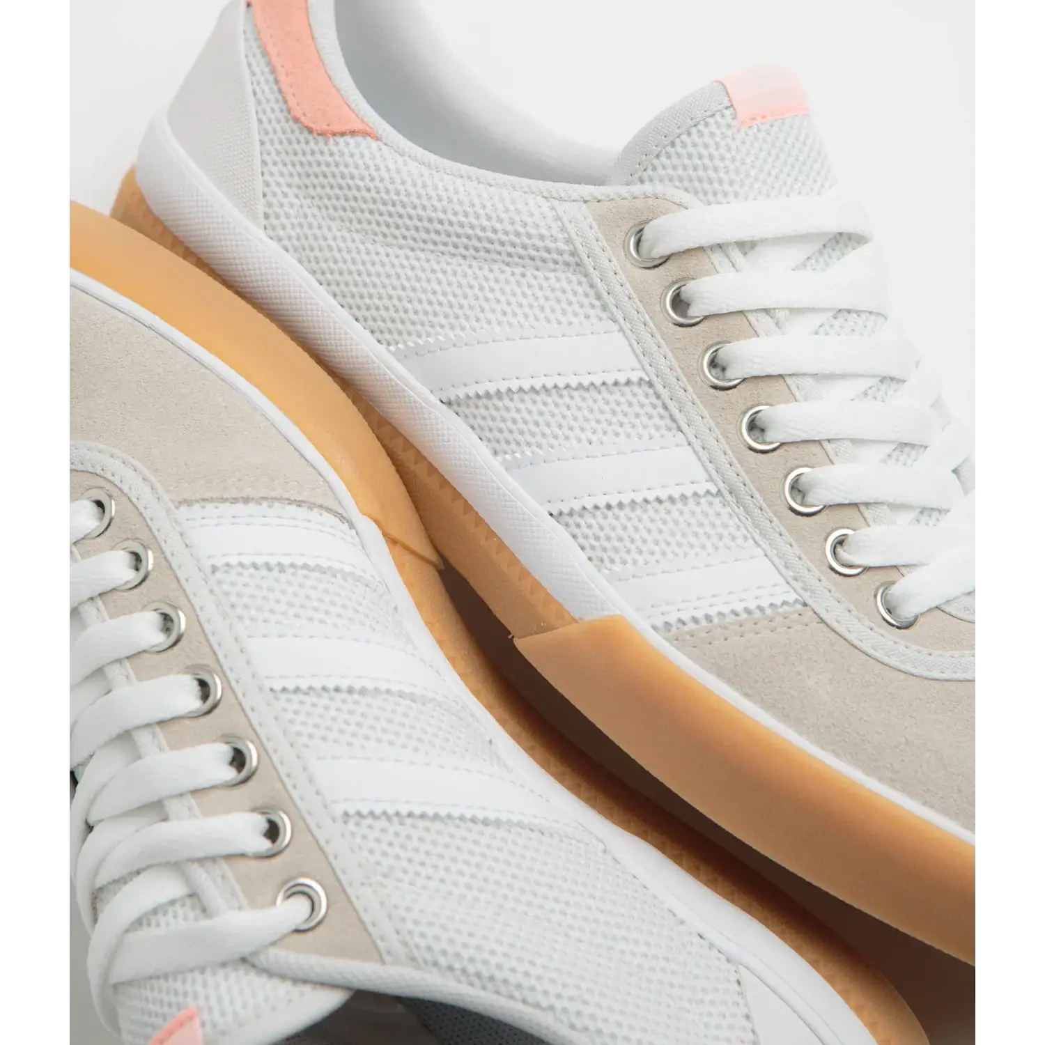 Adidas Lucas Premiere Shoes - White / Crystal White / Haze Coral