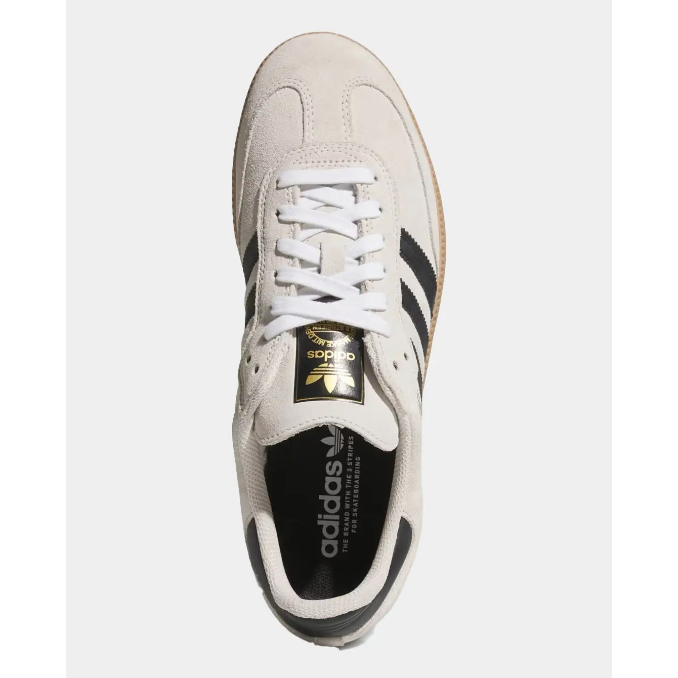 Adidas Samba ADV Shoes - Alumina / Core Black / Gum