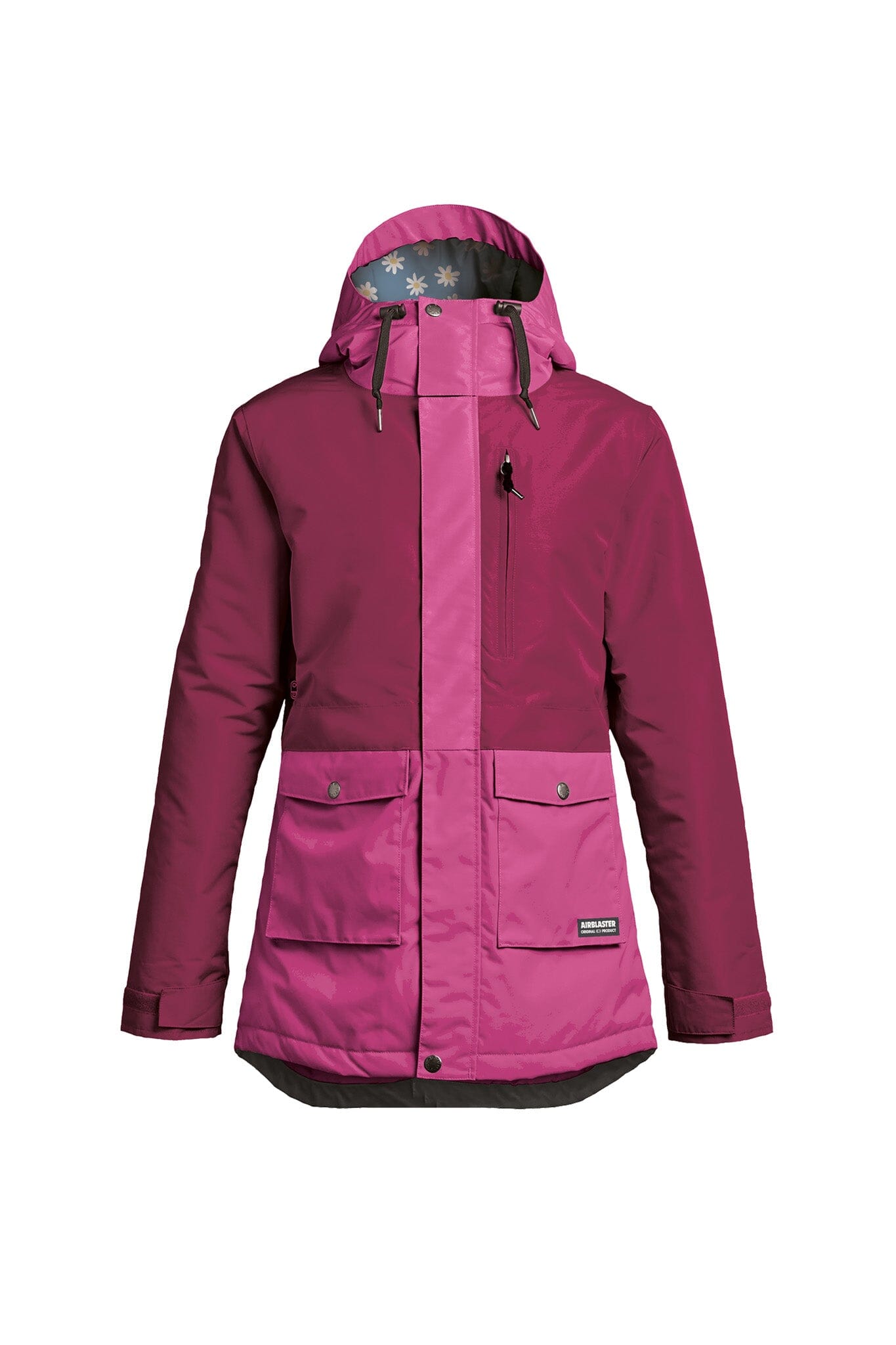 Airblaster Stay Wild Womens Parka Plum / Magenta S