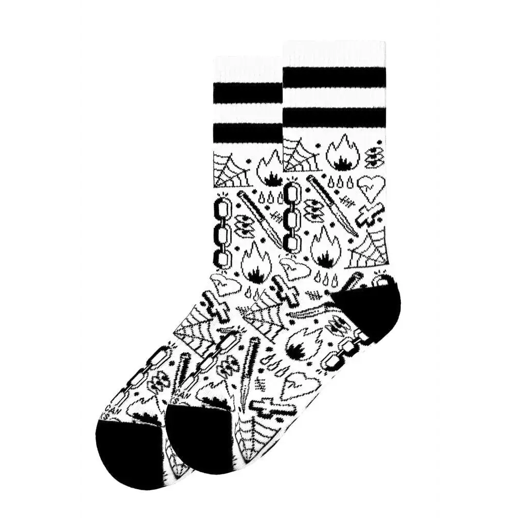 American Socks Broken Chain - Mid High