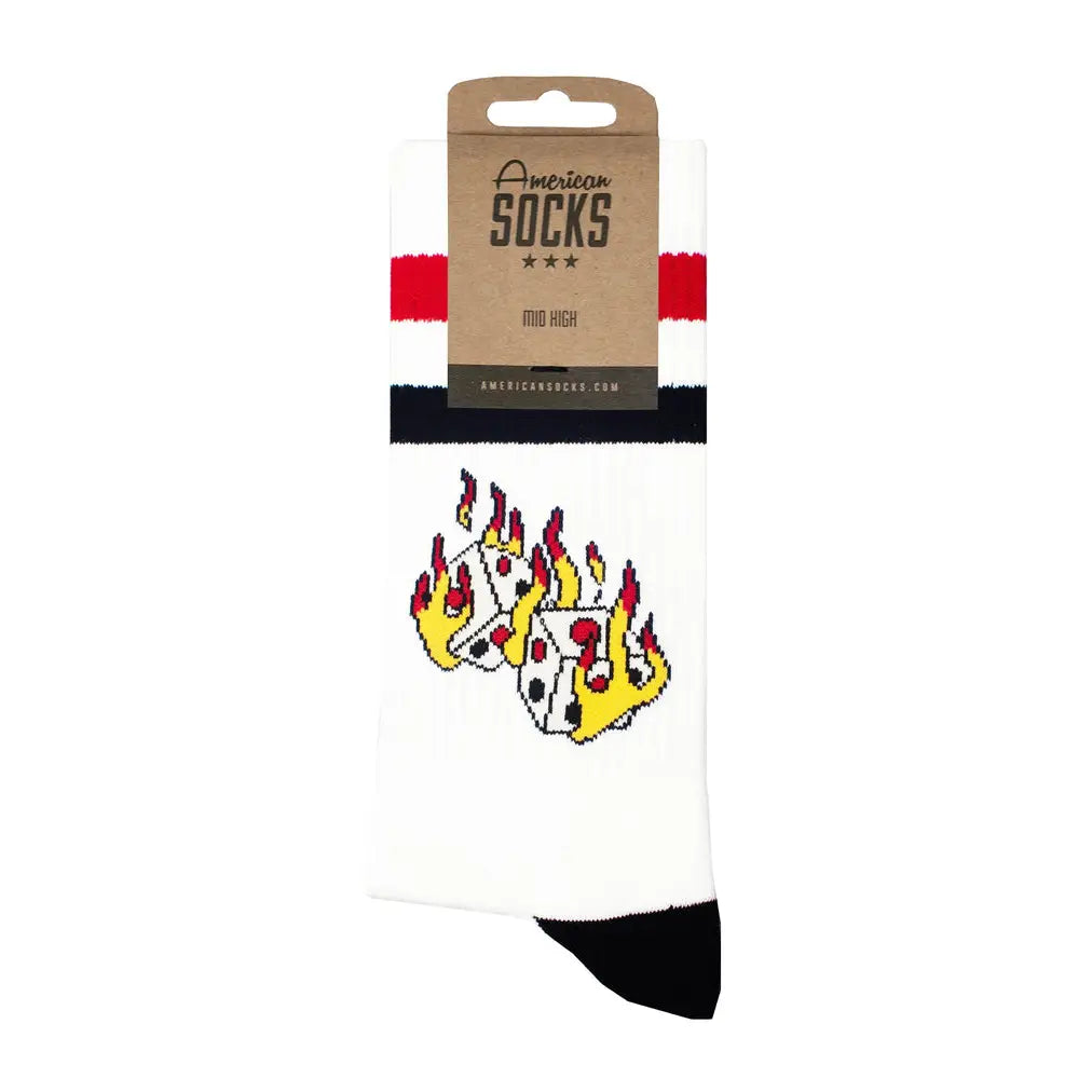 American Socks Roll the Dice -Mid High