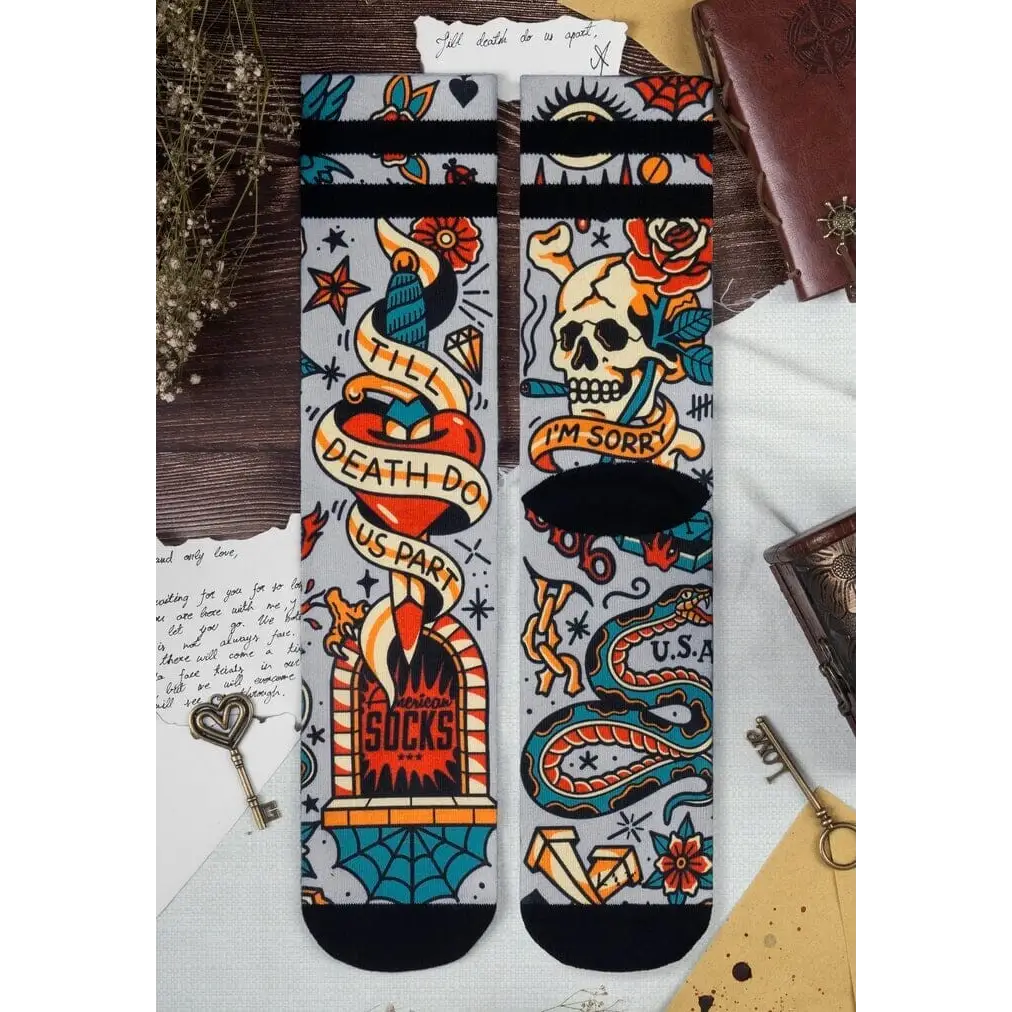American Socks Till Death Do Us Part - Mid High