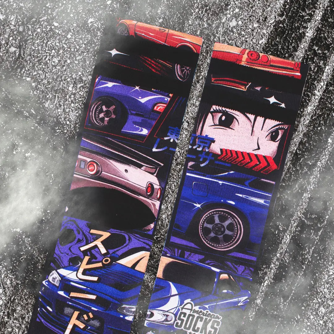 American Socks Tokyo Drift - Mid High